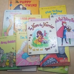 Lot mixture of Vintage children's books